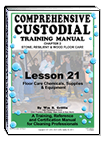 Lesson 21  Floor Care Chemicals, Supplies & Equipment - ebook